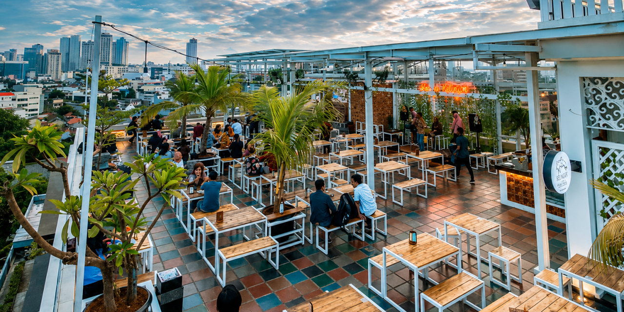 Roof Top Dapat Menjadi Daya Tarik Sebuah Coffee Shop