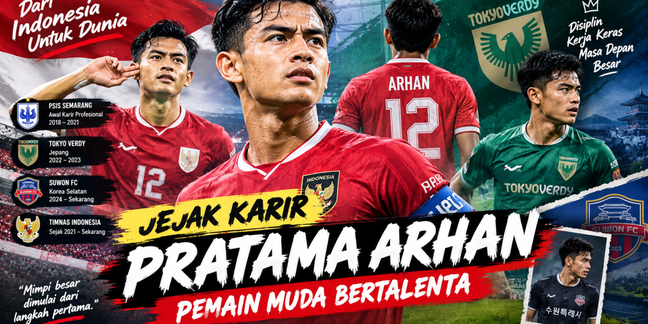 Jejak Karir Pratama Arhan Pemain Muda Bertalenta