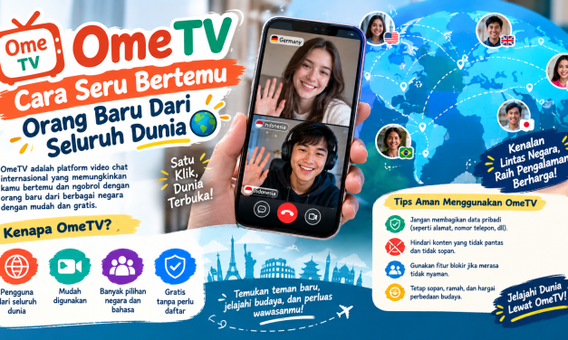Ome TV Cara Seru Bertemu Orang Baru Dari Seluruh Dunia